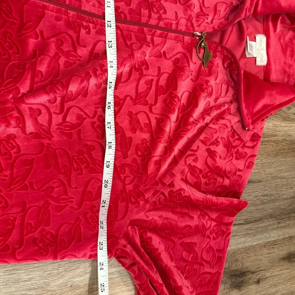 Vintage Y2K Baby Phat Velour Track Suit Set Women’s 2XL Hot Pink Logo USA AOP - Picture 8 of 15